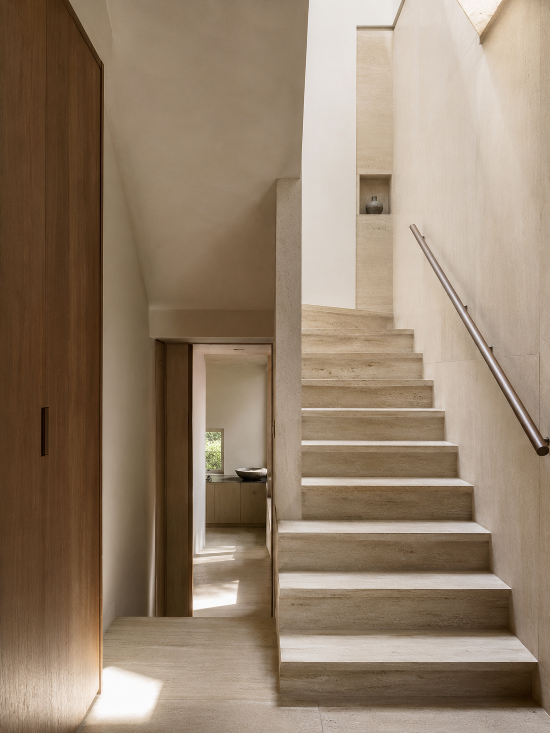 Seongbuk House — stair detail